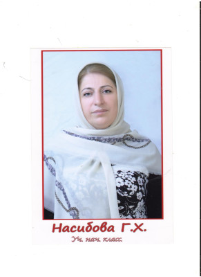 Насибова Гульжанат Худатбеговна Насибова Гульжанат Худатбеговна